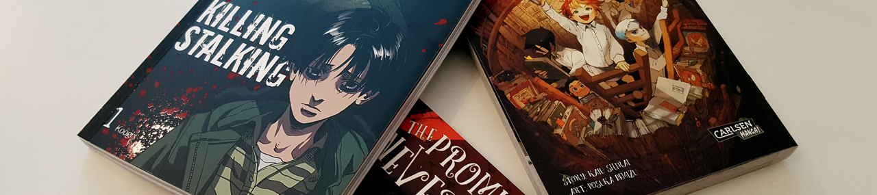 angelesen: „The Promised Neverland“ Bd. 2, Bd. 3 & „Killing Stalking“ Bd. 1
